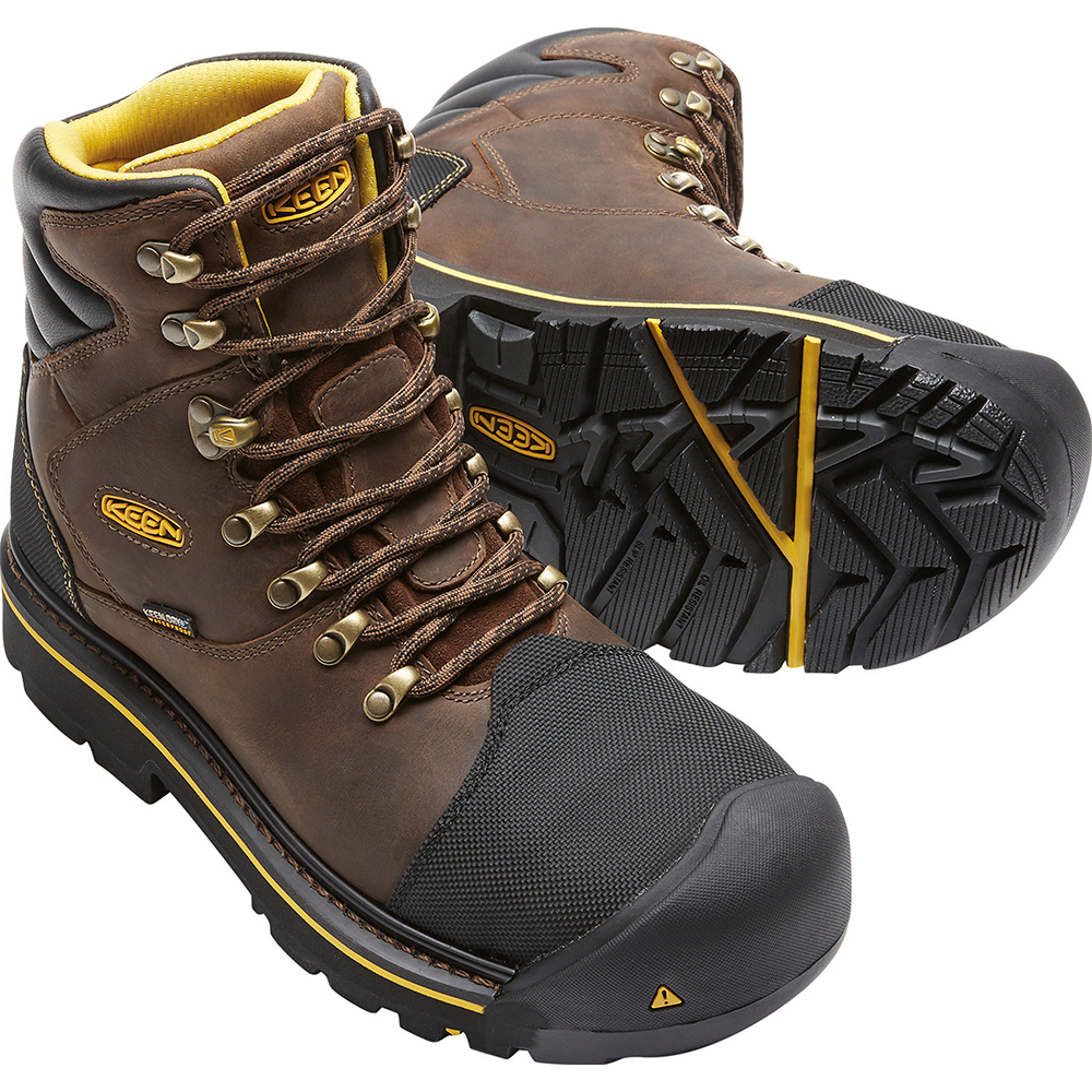 Keen Men's Milwaukee Waterproof Steel Toe Work Boots from GME Supply