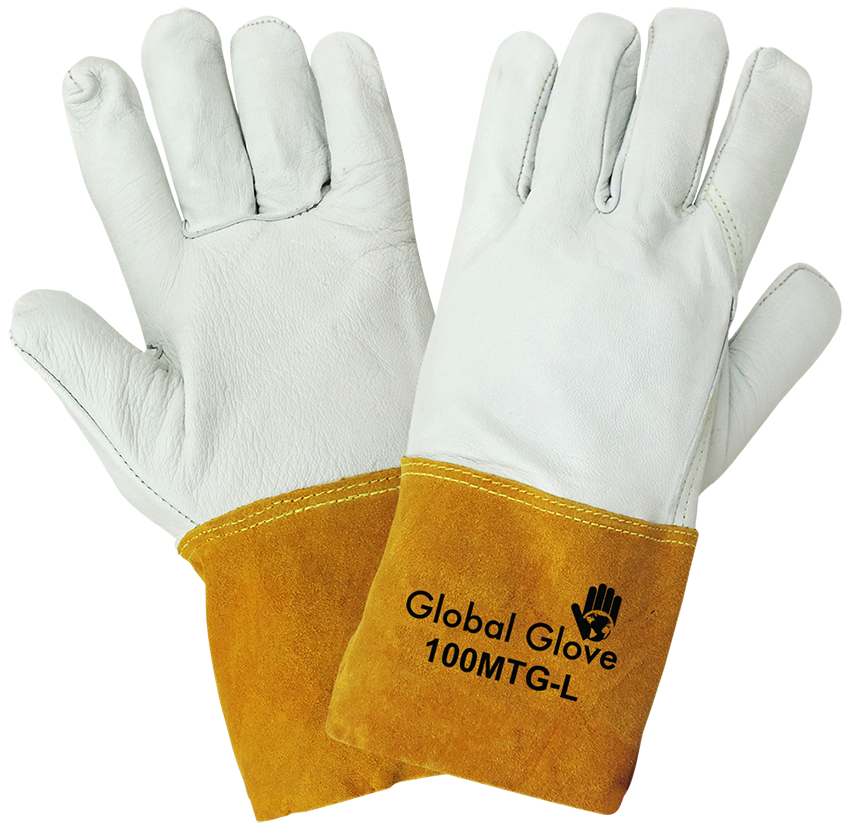 Global Glove Premium Goatskin Mig Tig Welder Glove (Single Pair)
