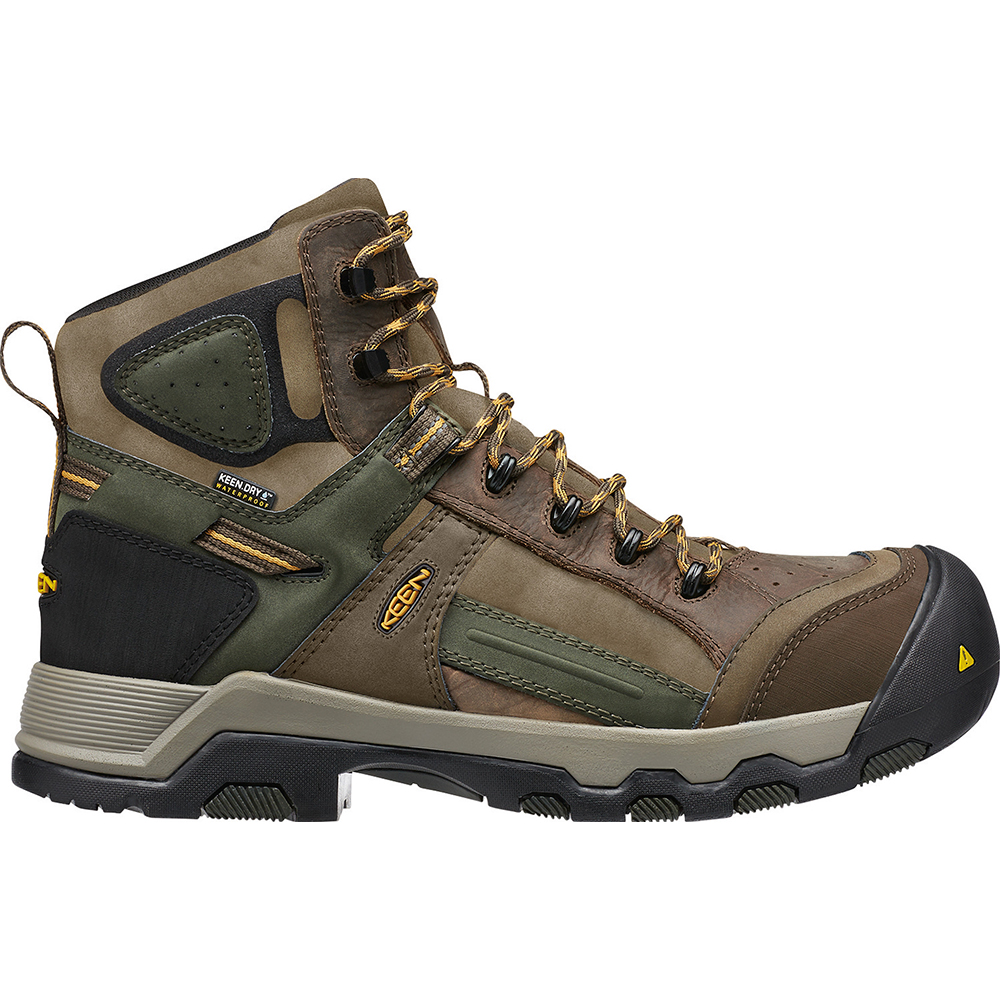 Keen Men's Davenport AL Waterproof Mid with Composite Toe from GME Supply