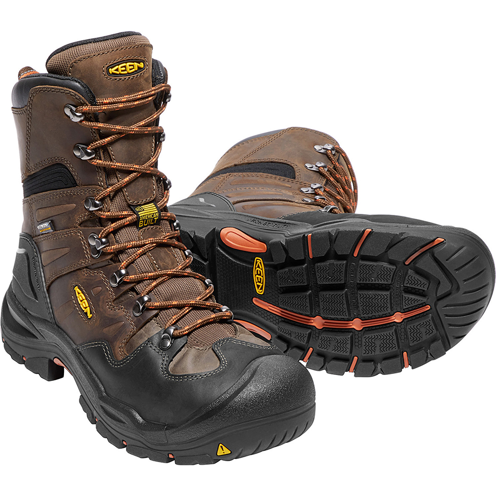 Keen Men's Coburg 8 Inch Waterproof Boot with Steel Toe from GME Supply