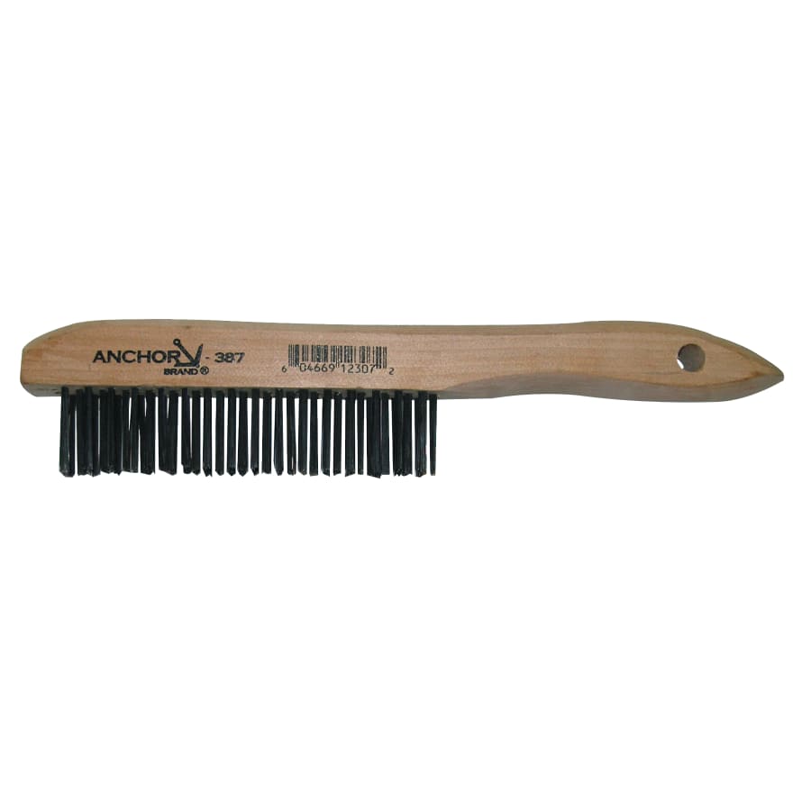 Anchor Brand 387 Carbon Steel Hand Scratch Brush from GME Supply