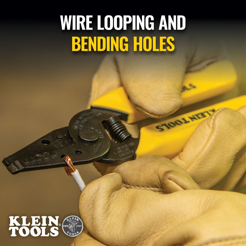 Klein Tools 10-18 AWG Solid Wire Stripper & Cutter from GME Supply