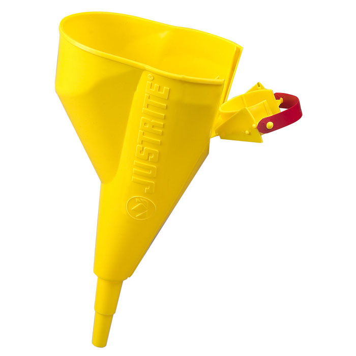 Justrite 11202Y Pour Funnel for Type 1 Steel Safety Cans from GME Supply