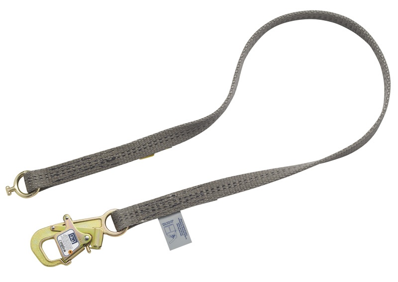 DBI Sala 1246050 EZ-STOP Shock Absorbing Tie-Back Lanyard with Wrapbax2 Hook End from GME Supply