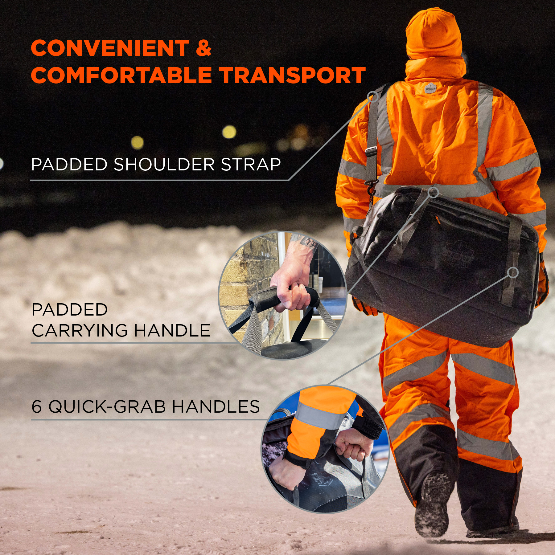 Ergodyne Arsenal 5031 Water-Resistant Duffel Bag - GME Supply