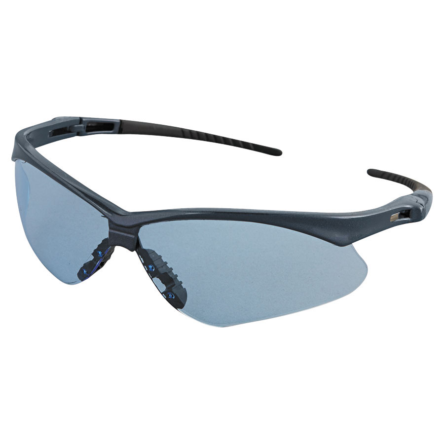 Jackson Safety Nemesis Blue Safety Glasses with Light Blue Lens from GME Supply