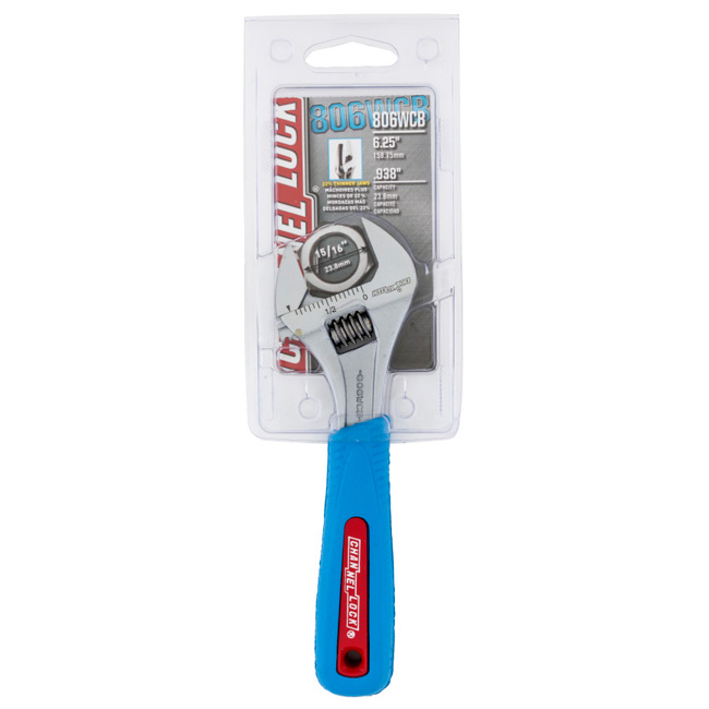 Channellock CODE BLUE Adjustable Wrench from GME Supply