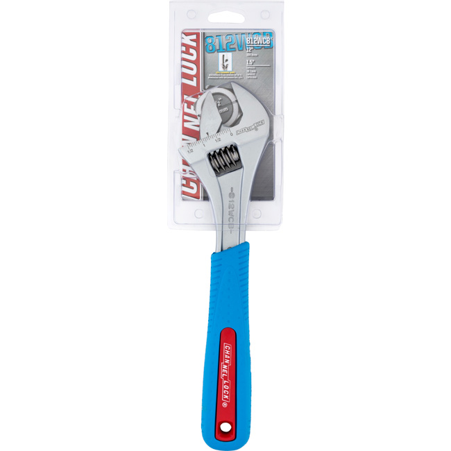 Channellock CODE BLUE Adjustable Wrench from GME Supply
