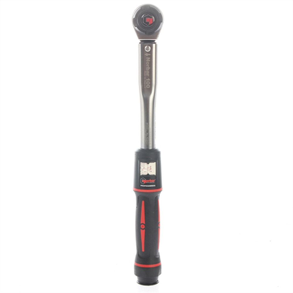 Norbar Pro 100 1/2 Inch Industrial Ratchet Mushroom Head Dual Scale Torque Wrench from GME Supply