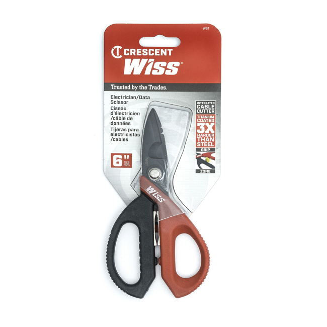 Crescent Titanium Blade Electrician Scissors Gme Supply