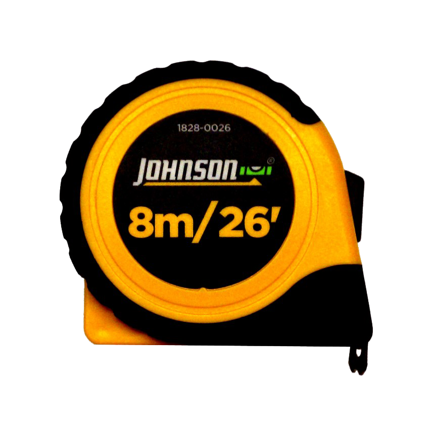 Johnson Level 26 Foot (8 Meter) Tape Measure from GME Supply