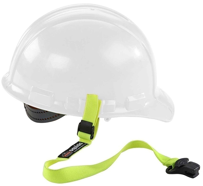 Ergodyne 3155 Squids Elastic Hard Hat Lanyard with Clamp from GME Supply