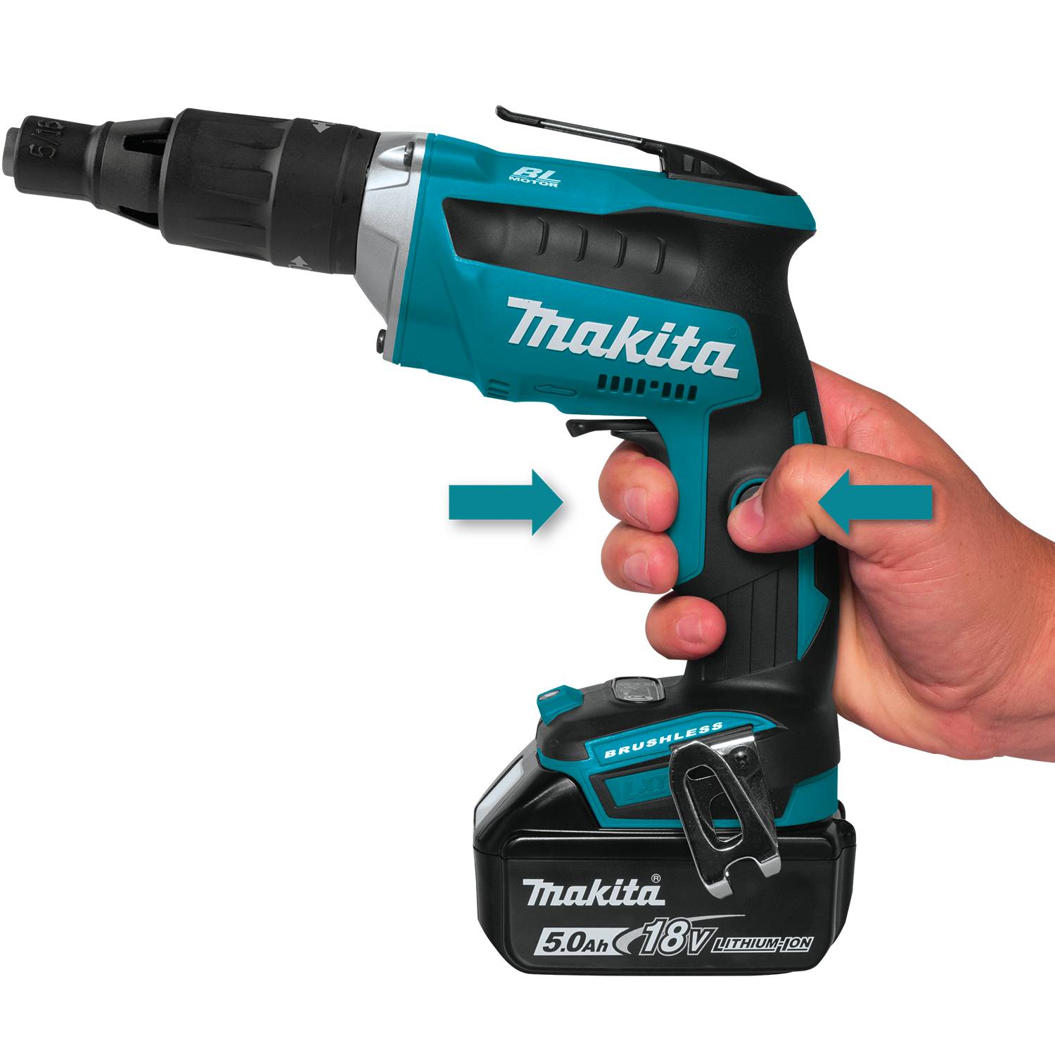 Makita 18V LXT Lithium-Ion Brushless 2500 RPM Cordless Screwdriver Kit from GME Supply