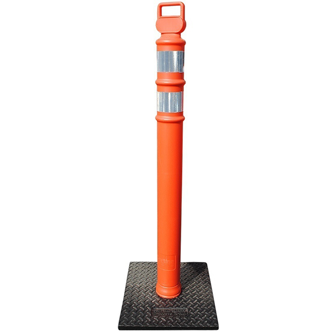 Cortina 45 Inch Delineator Post with Collars from GME Supply