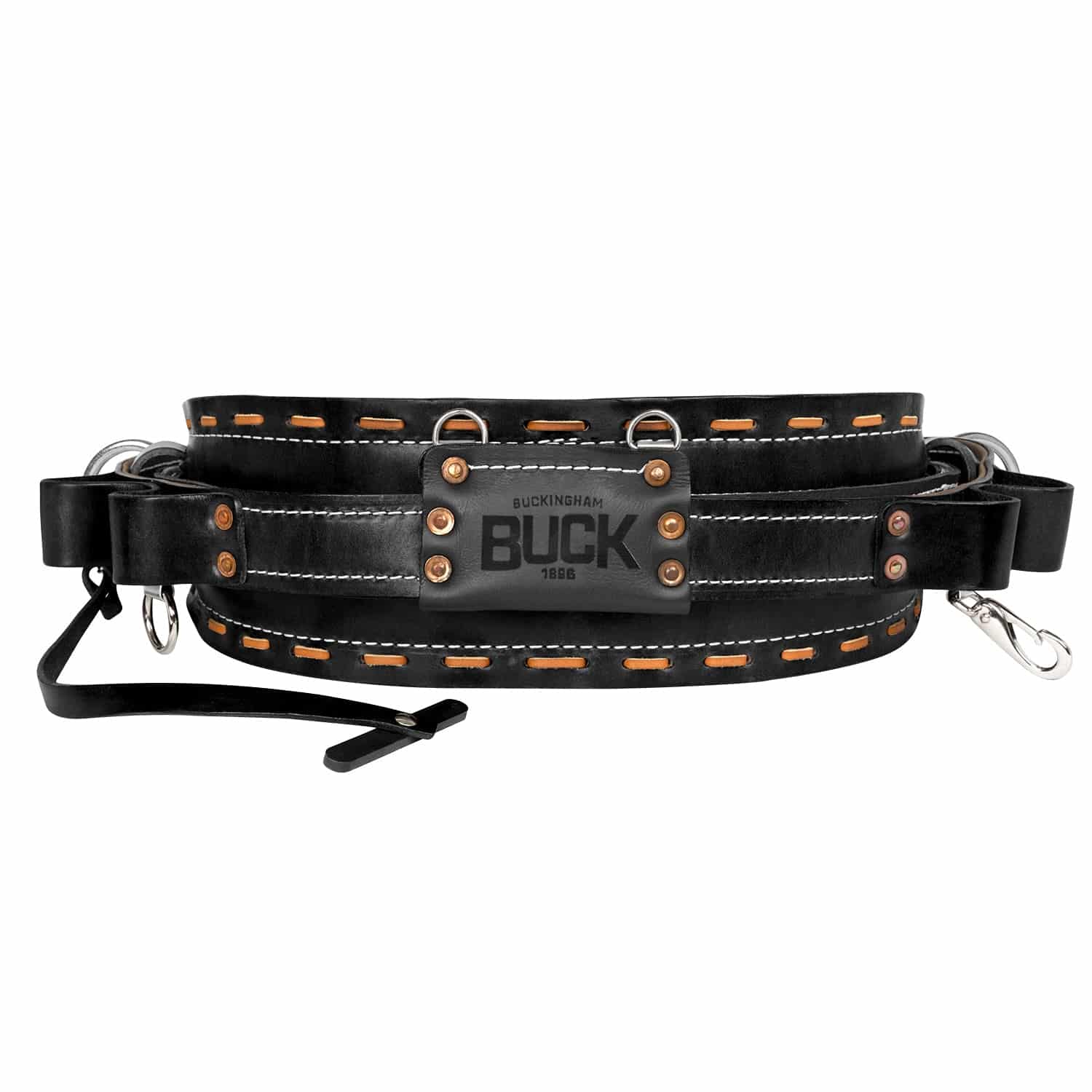 Buckingham 2000EM Black 4 D-Ring Body Belt from GME Supply