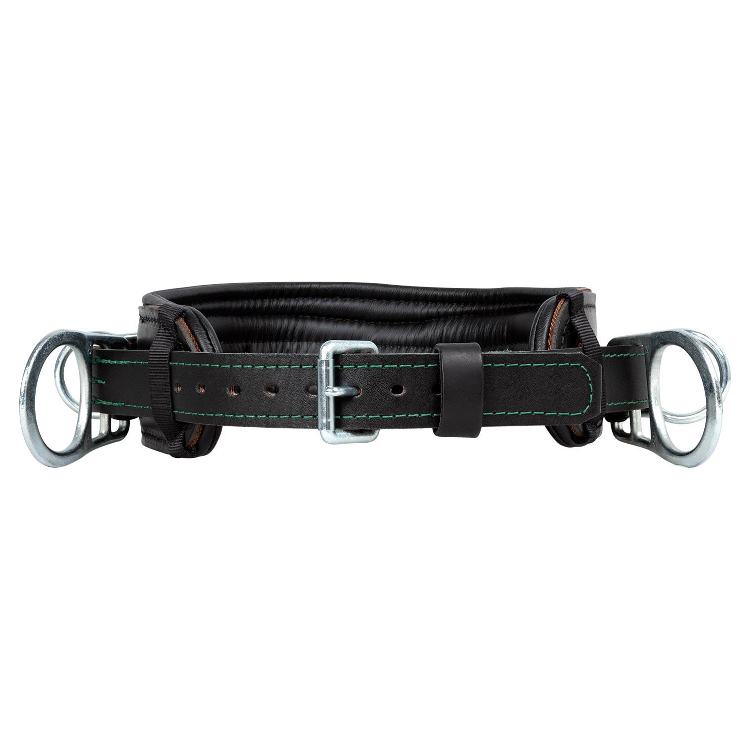 Buckingham Adjustable In-Line 4 D-Ring Leather Body BeltBuckingham Adjustable In-Line 4 D-Ring Leather Body Belt from GME Supply