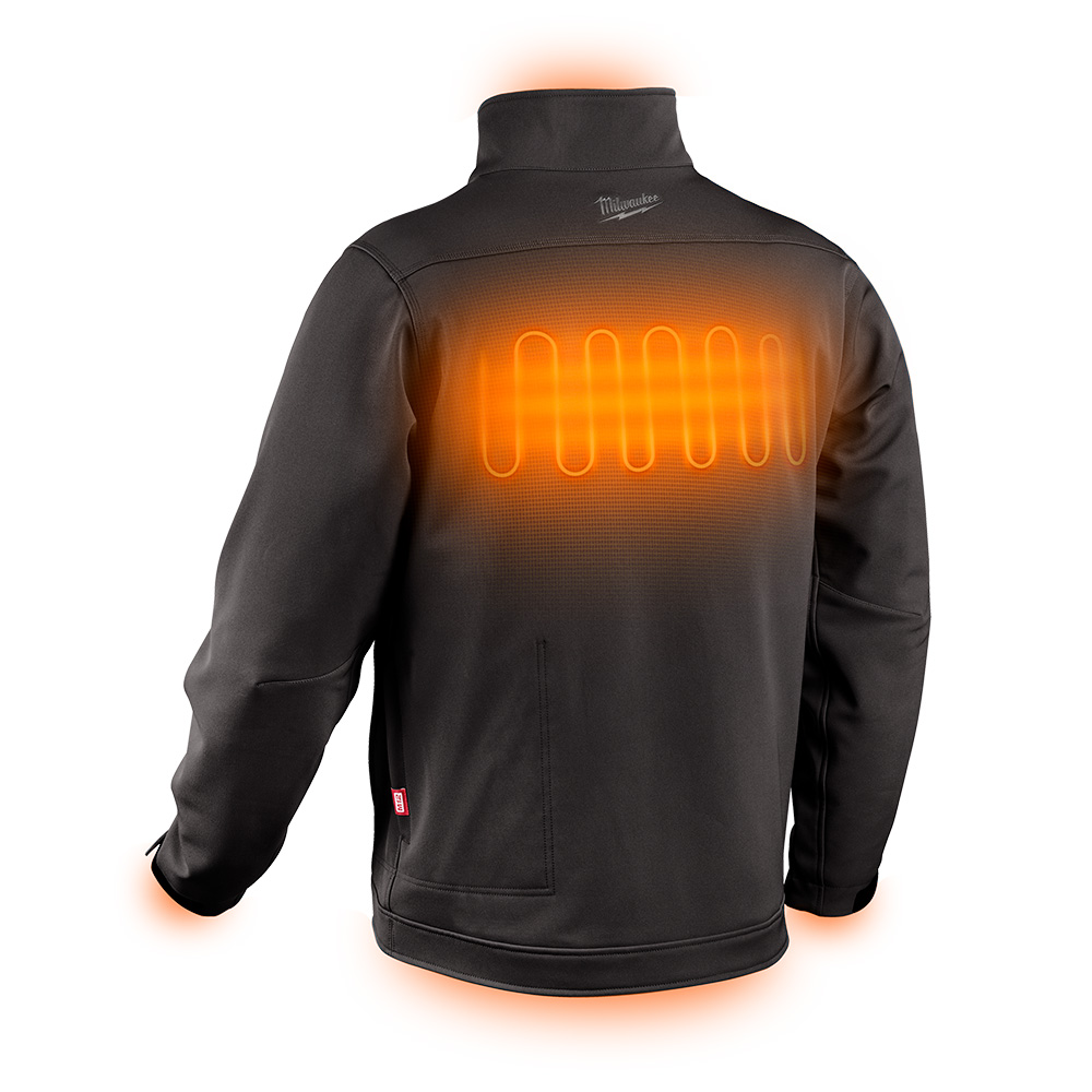 Milwaukee M12 Black Heated TOUGHSHELL Jacket Kit