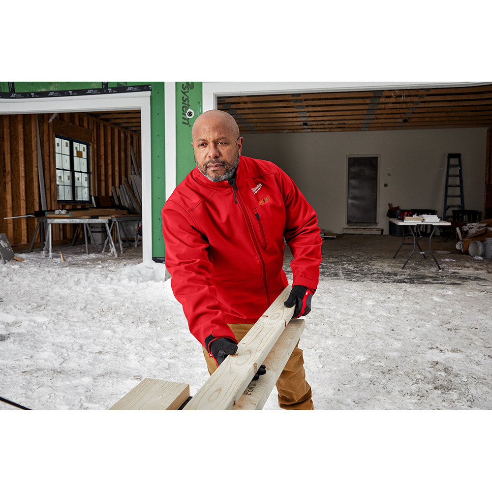 Milwaukee M12 Red Heated TOUGHSHELL Jacket Kit from GME Supply