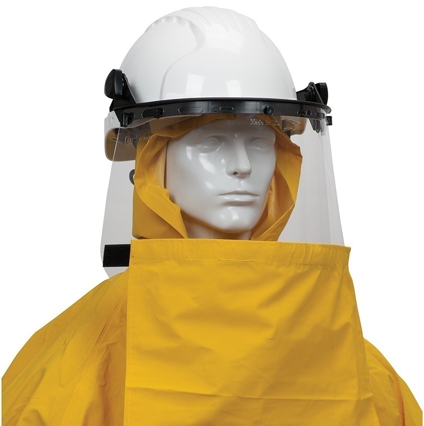 PIP HydroFR PVC Jacket with Hood and Bib Overalls from GME Supply