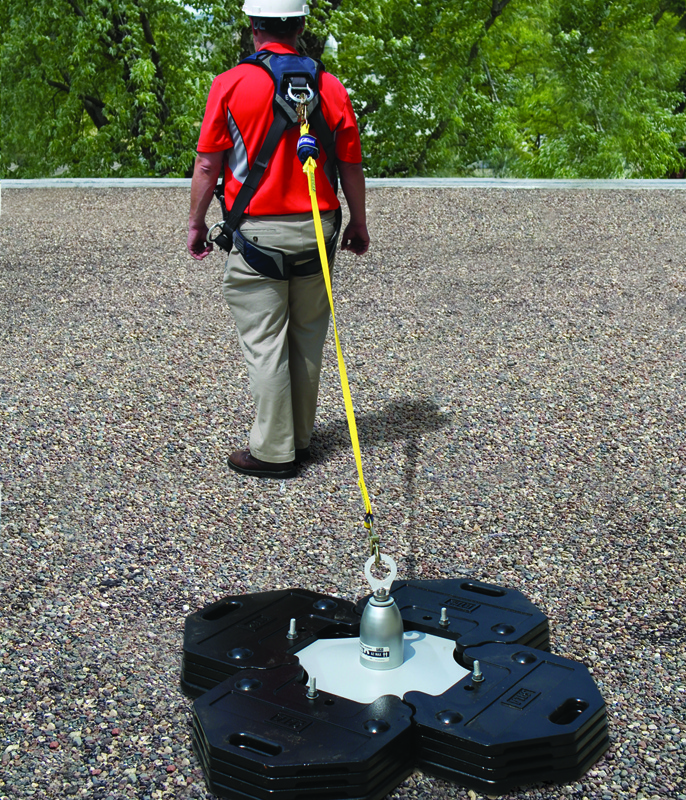DBI Sala Roof Top Freestanding Counterweight Anchor from GME Supply