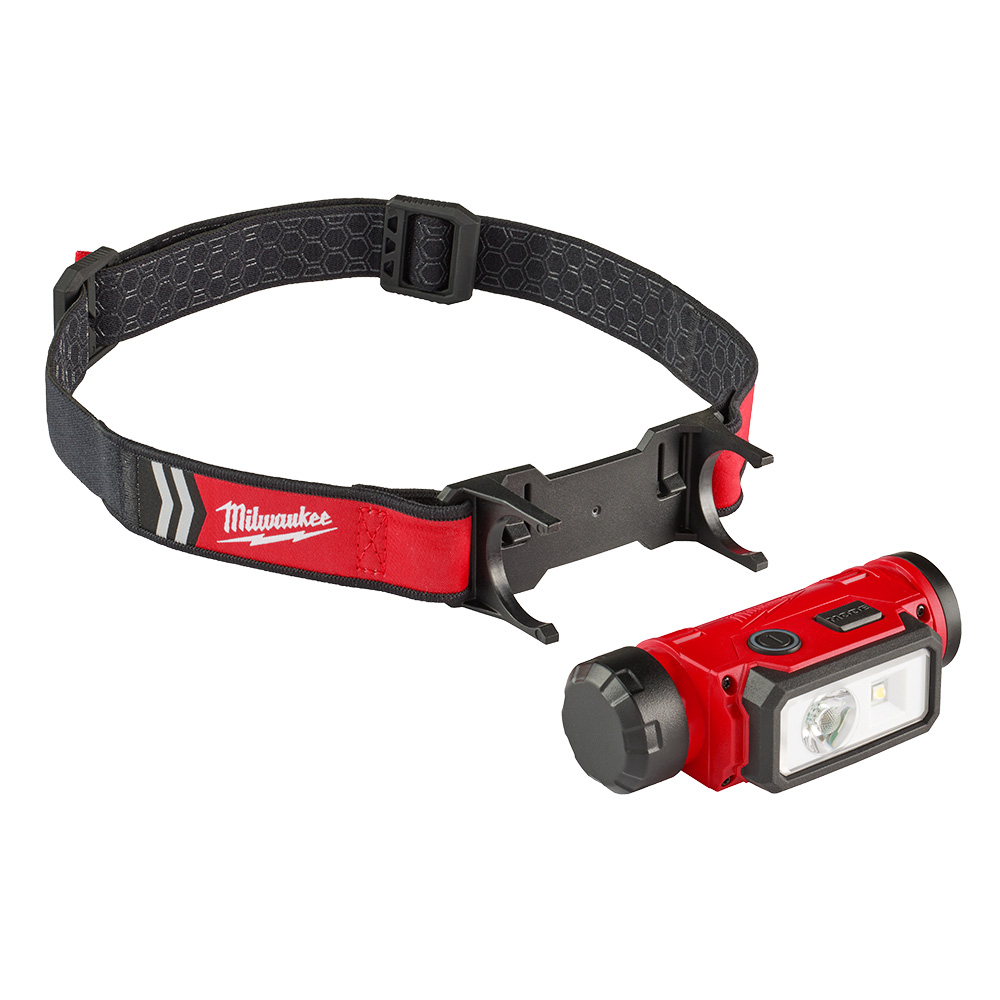 Milwaukee RedLithium USB Hard Hat HeadlampMilwaukee RedLithium USB Hard Hat Headlamp from GME Supply