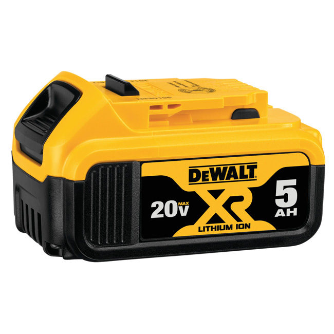 DeWALT 20V MAX 5.0Ah Battery from GME Supply
