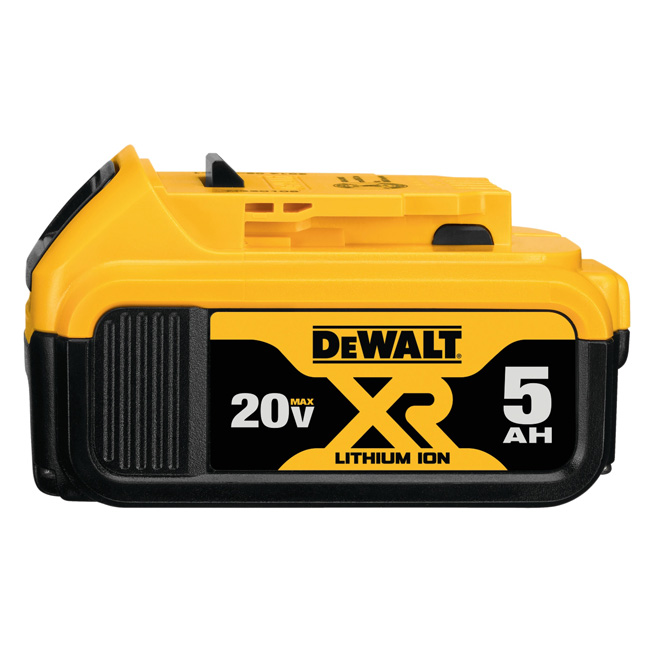 DeWalt 20V MAX 5 AH Battery from GME Supply