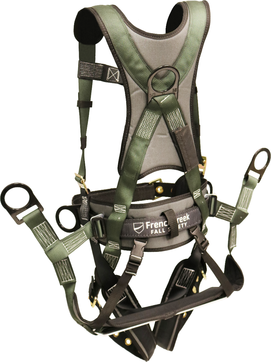 French Creek 22850BH-ALT STRATOS Tower Climbing Harness from GME Supply