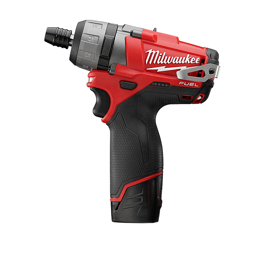 Milwaukee M12 FUEL 1/4 Inch Hex 2-Speed Screwdriver Kit from GME Supply