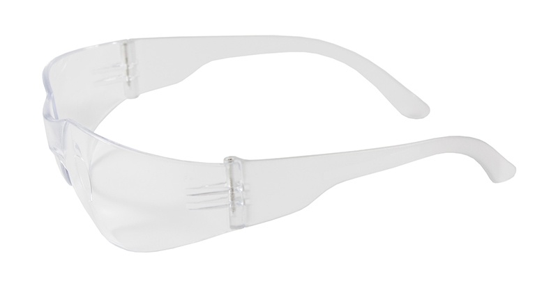 Bouton Zenon Z12 Safety Glasses with Clear Lens and Clear Temple 250-01-0920 from GME Supply
