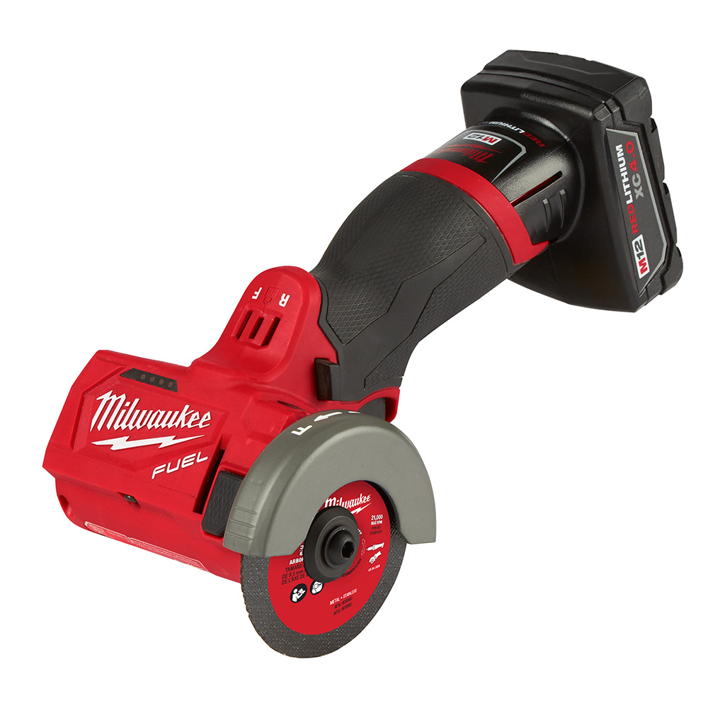 Milwaukee M12 FUEL 3-Inch Compact Cut-Off Tool - Kit from GME Supply