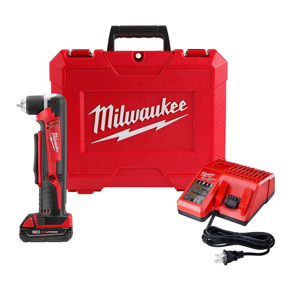 Milwaukee M18 Cordless Lithium-Ion Right Angle Drill Kit from GME Supply