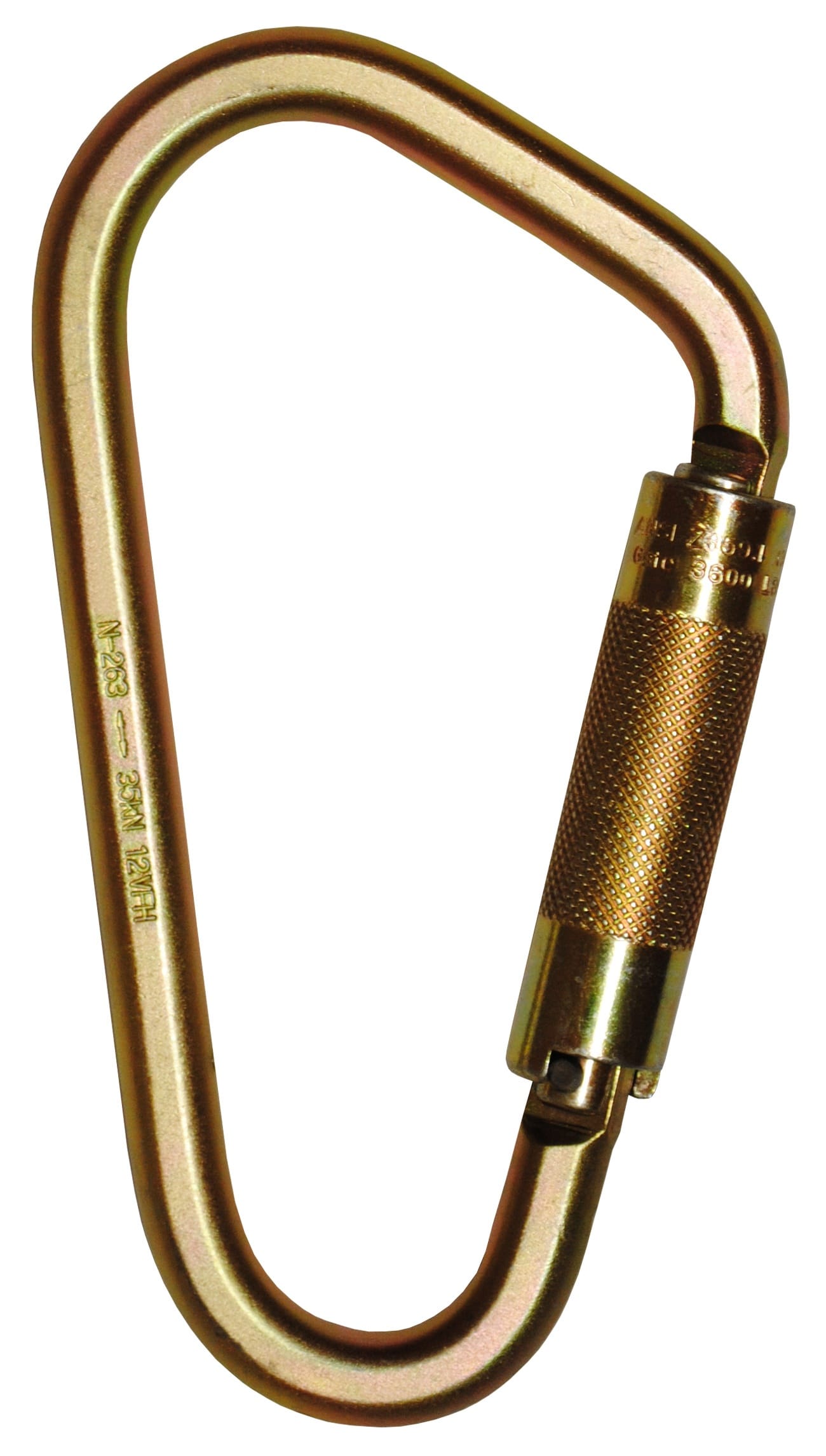 07420, 7" x 3-3/4" Steel Carabiner with 1-3/4" Gate