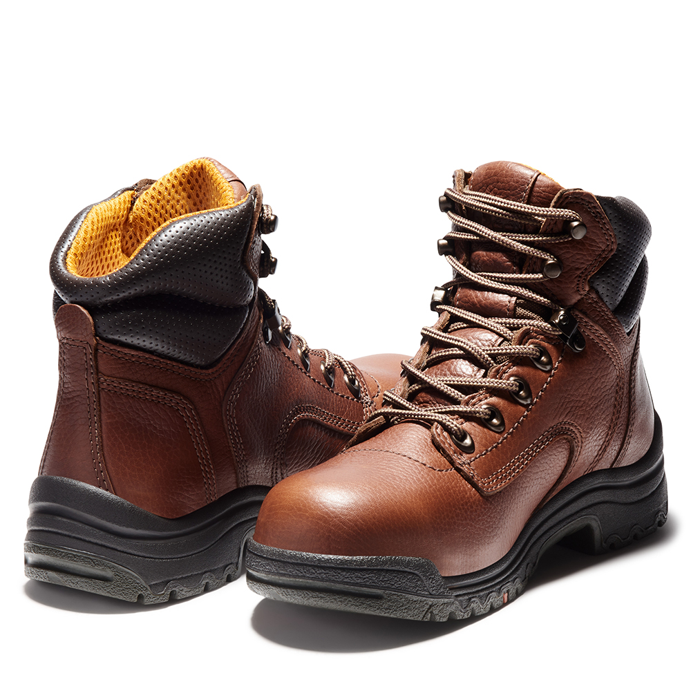 Timberland PRO Women's TiTAN 6 Inch Alloy Safety Toe Work Boots from GME Supply