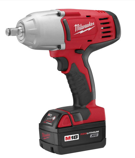 Milwaukee M18 1/2 inch High-Torque Impact Wrench w/ Friction Ring Kit from GME Supply