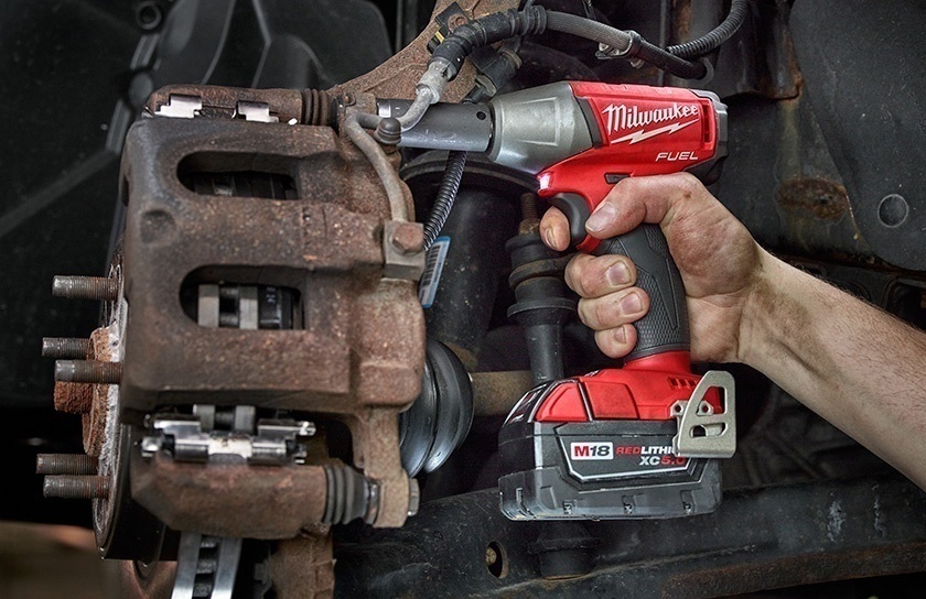 Milwaukee M18 FUEL 3/8 Inch Compact Impact Wrench with Friction Ring Kit from GME Supply