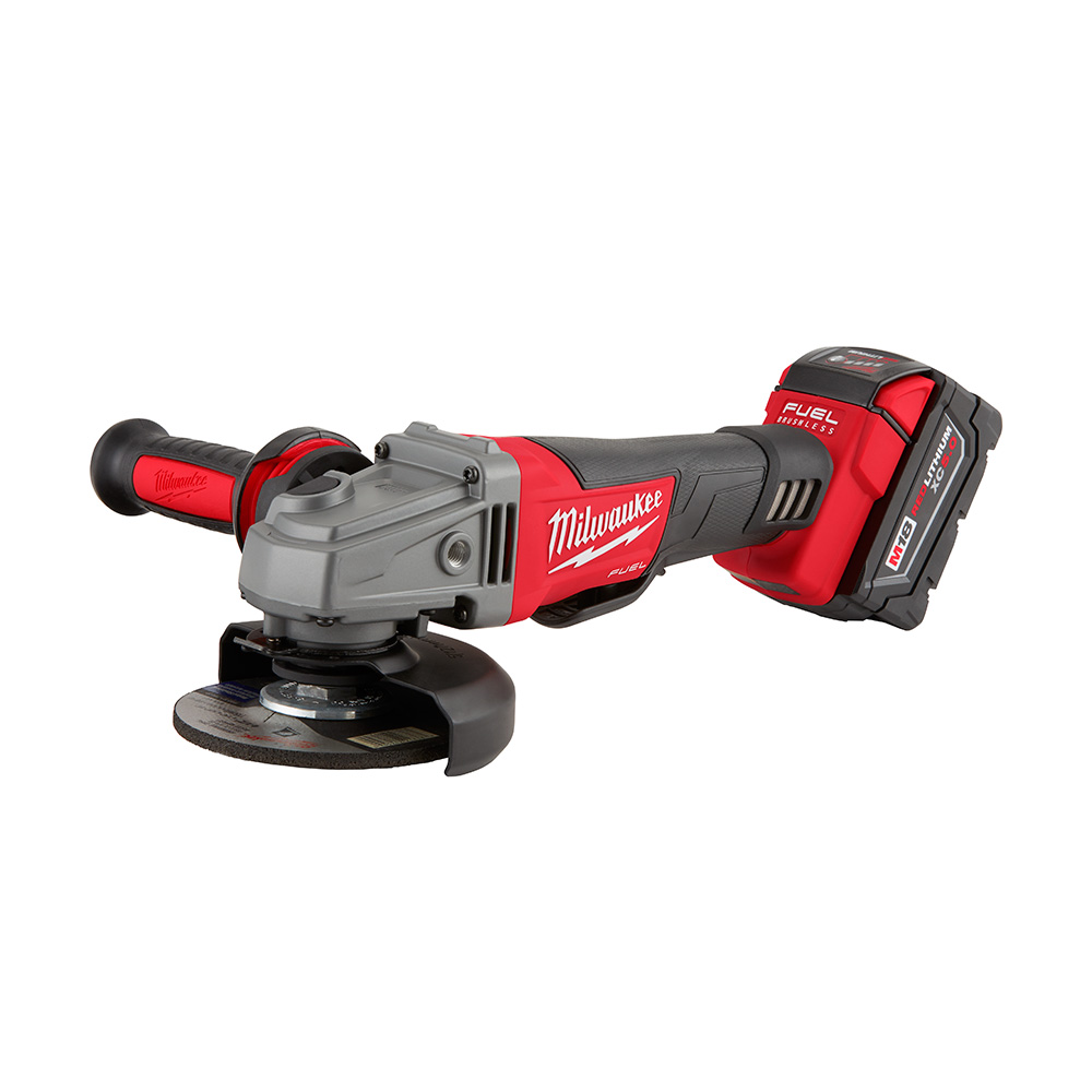 Milwaukee M18 FUEL 41/2 to 5 Inch Grinder, Paddle Switch NoLock Two