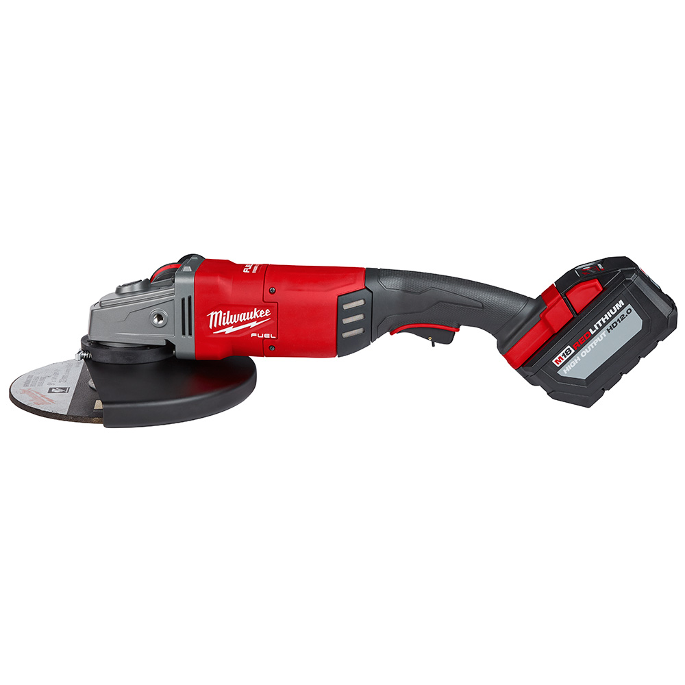 Milwaukee M18 7 - 9 Inch Large Angle Grinder Kit from GME Supply
