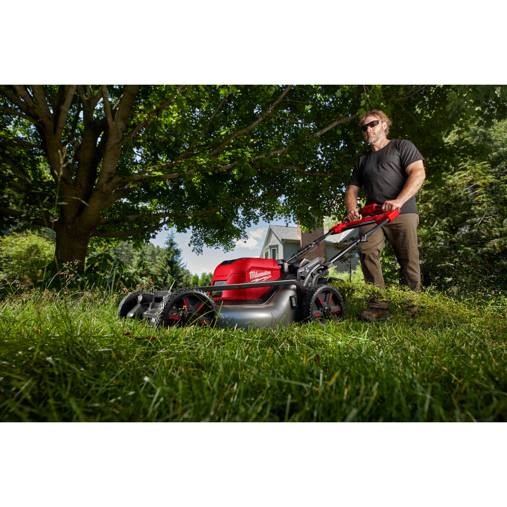 Milwaukee M18 FUEL 21-Inch Self-Propelled Dual Battery Mower Kit from GME Supply