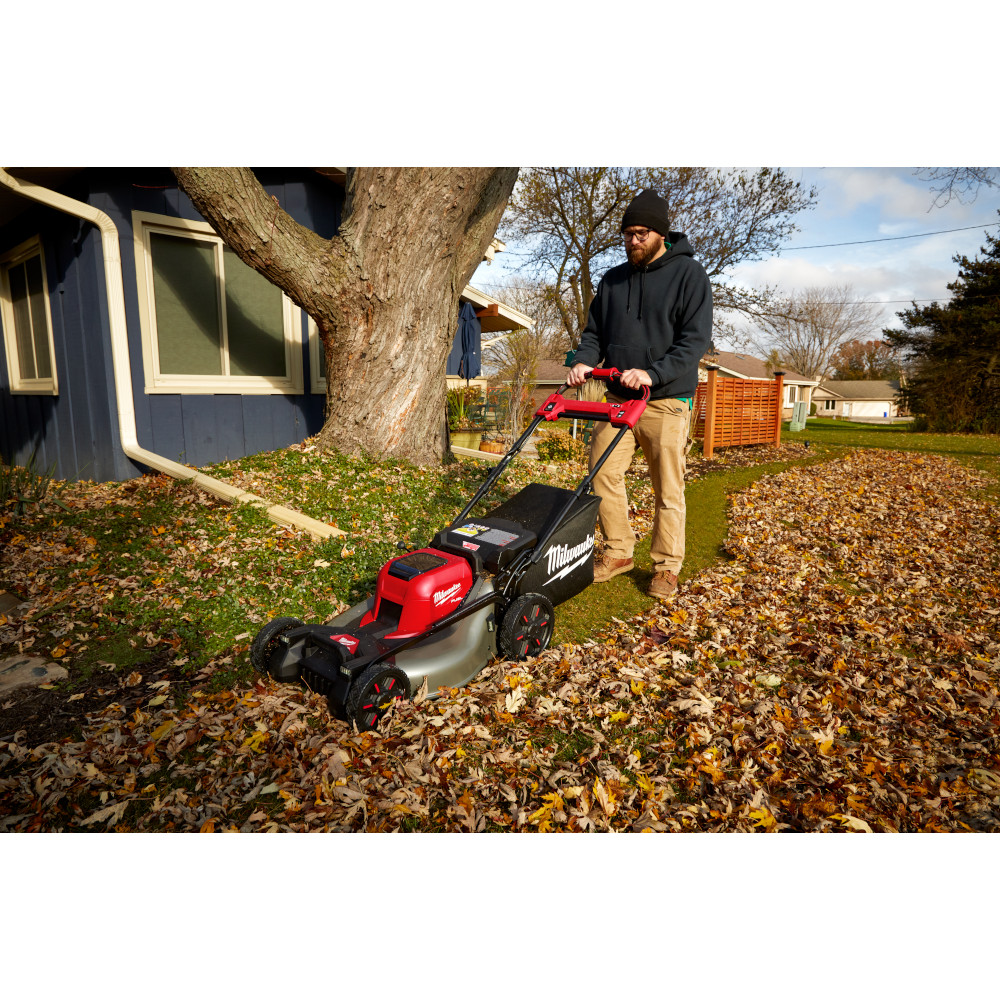 Milwaukee M18 FUEL 21-Inch Self-Propelled Dual Battery Mower Kit from GME Supply