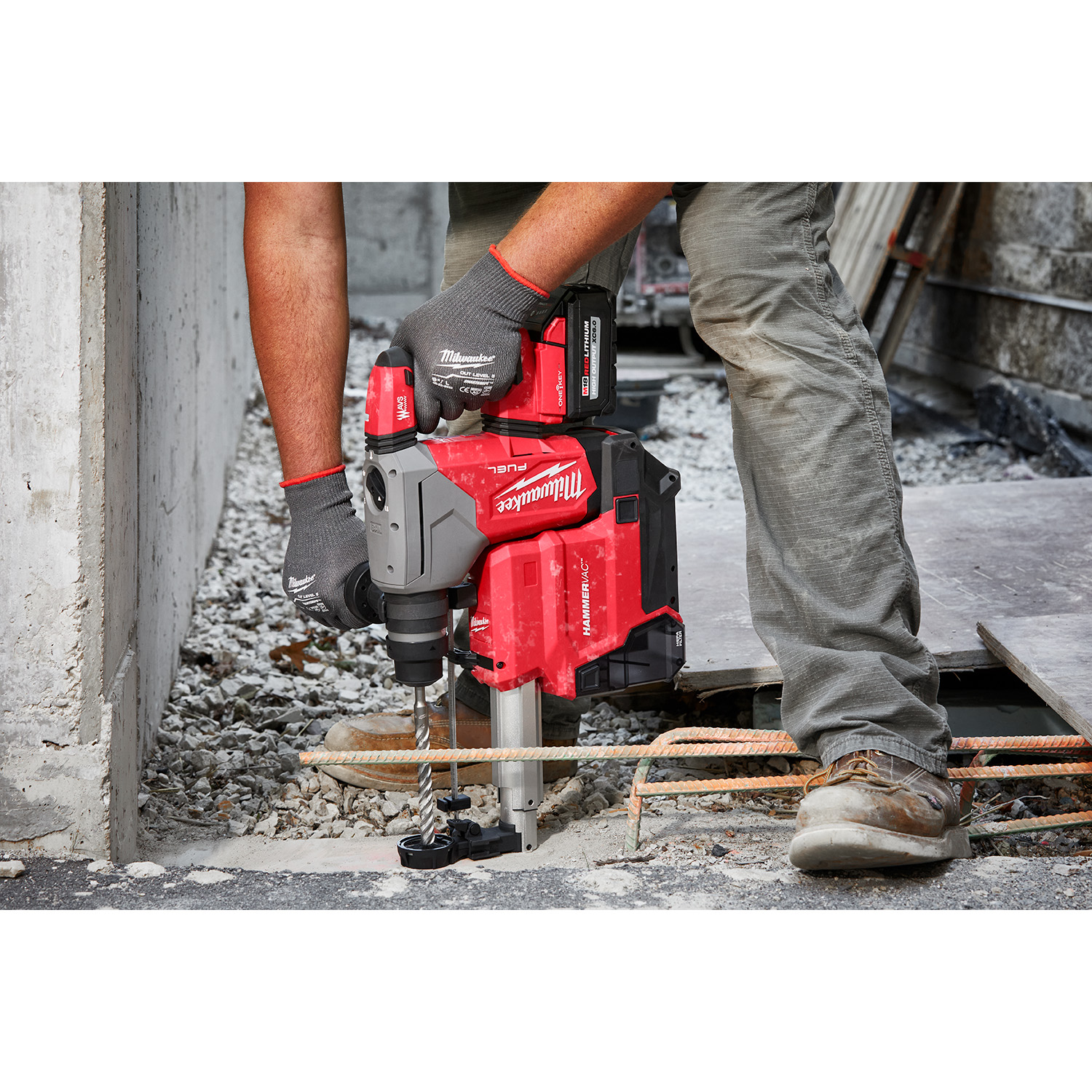 Milwaukee M18 FUEL 1-1/8 Inch SDS Rotary Hammer w/ ONE-KEY from GME Supply