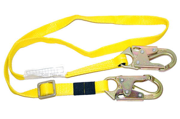 29506, 1" x 6' Centurion Adjustable Web Lanyard with Snaphooks