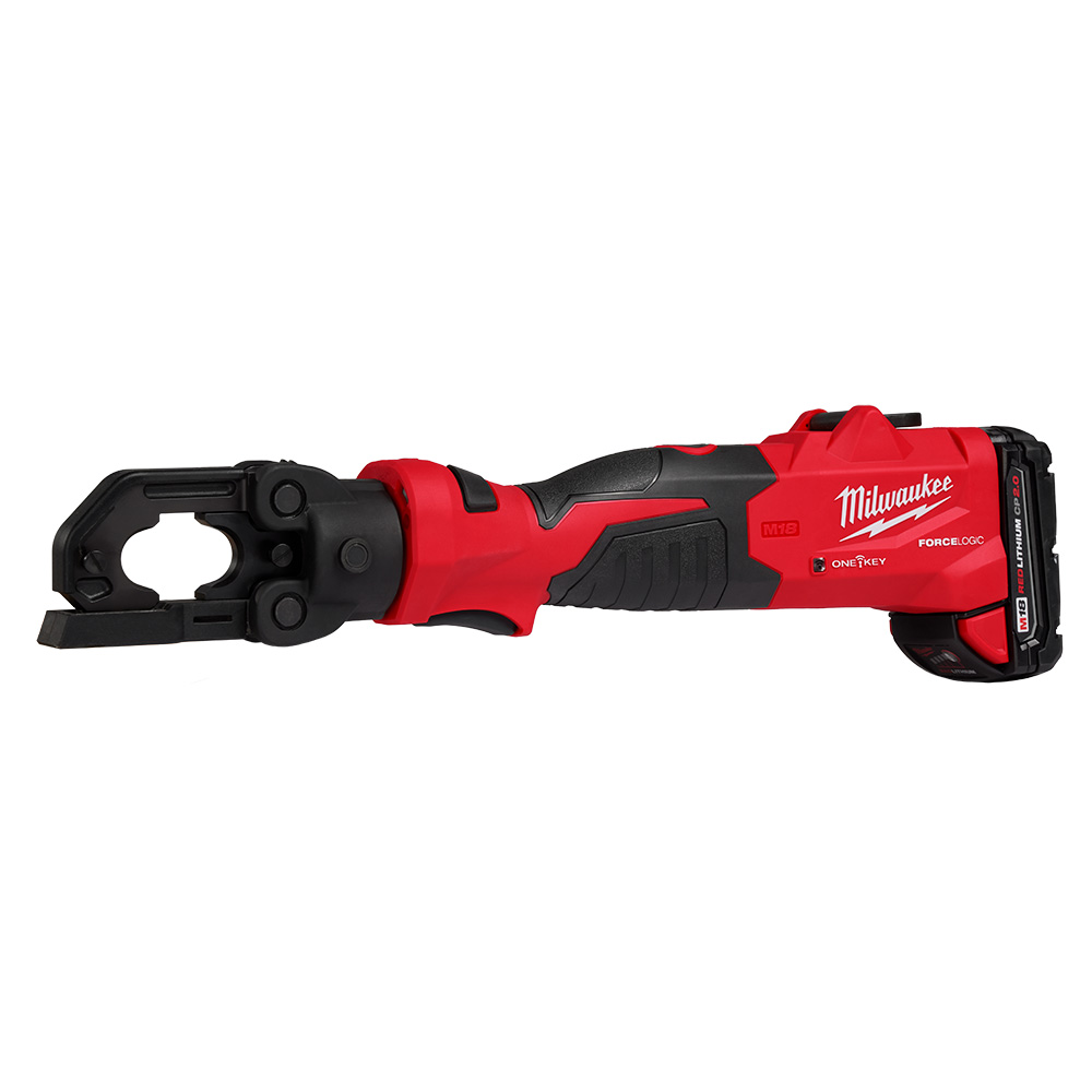 Milwaukee M18 FORCE LOGIC 6T Latched Linear Utility Crimper from GME Supply