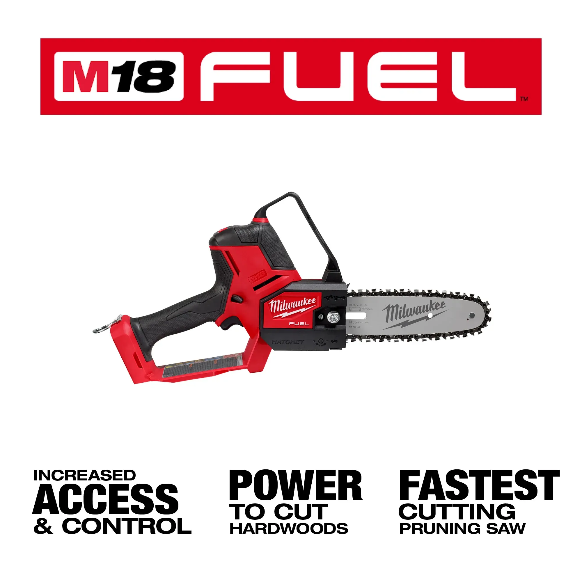 Milwaukee M18 FUEL HATCHET 8 