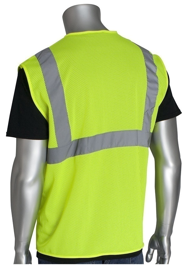 PIP ANSI Type R Class 2 Lime Mesh Vest (General) from GME Supply