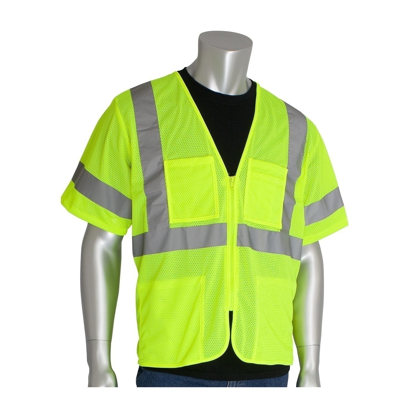 PIP ANSI Class 3 Mesh Four Pocket Vest from GME Supply