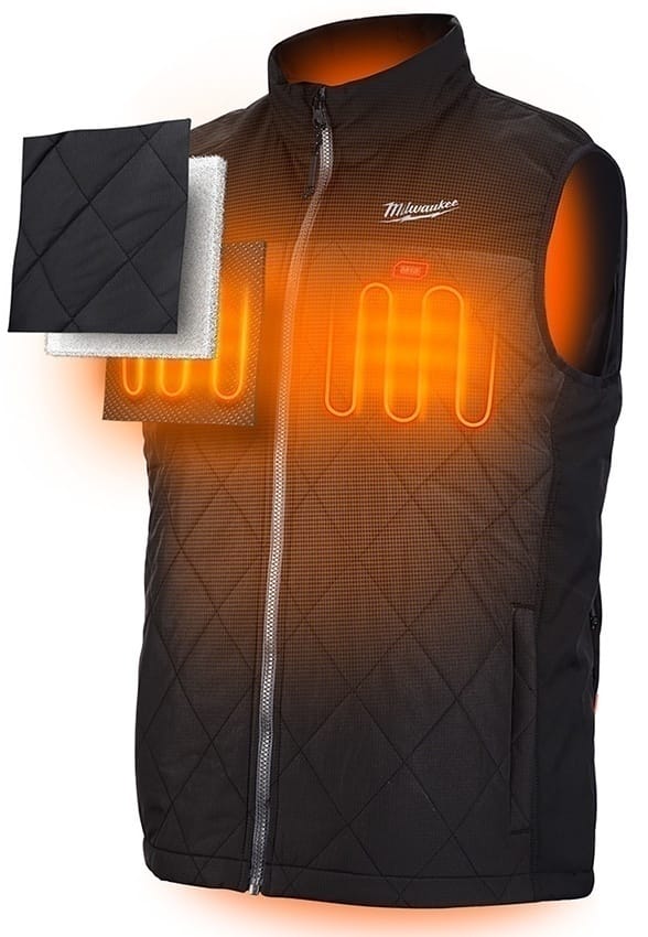 Milwaukee M12 Heated AXIS Vest Kit Black