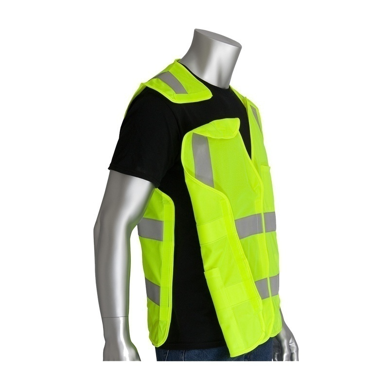 PIP ANSI Class 2 FR Treated Solid Breakaway Vest from GME Supply