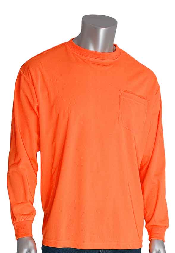 PIP Non-ANSI Orange Long Sleeve T-Shirt from GME Supply