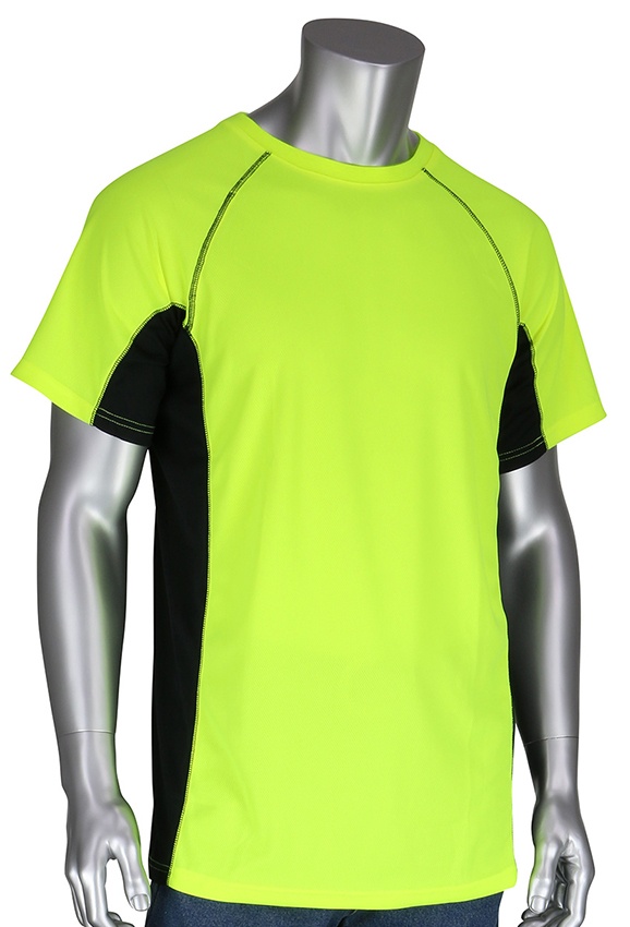 PIP 50+ UPF Short Sleeve Lime T-Shirt (Non-ANSI) (General) from GME Supply